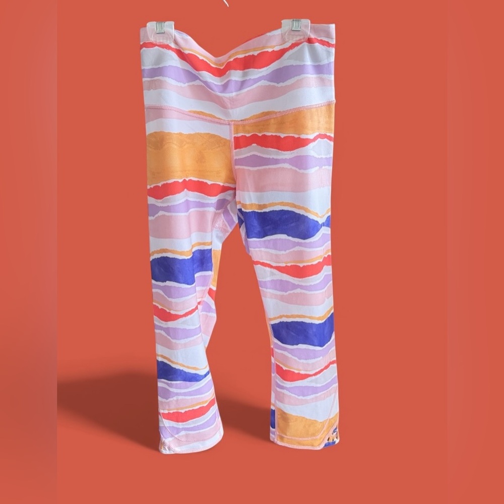 Colorful Striped Leggings